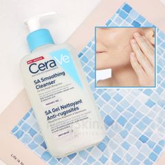 Sữa Rửa Mặt Cerave SA Gel Nettoyant Anti-Rugosites 236ml