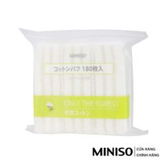 Bông Tẩy Trang Miniso (180 miếng)