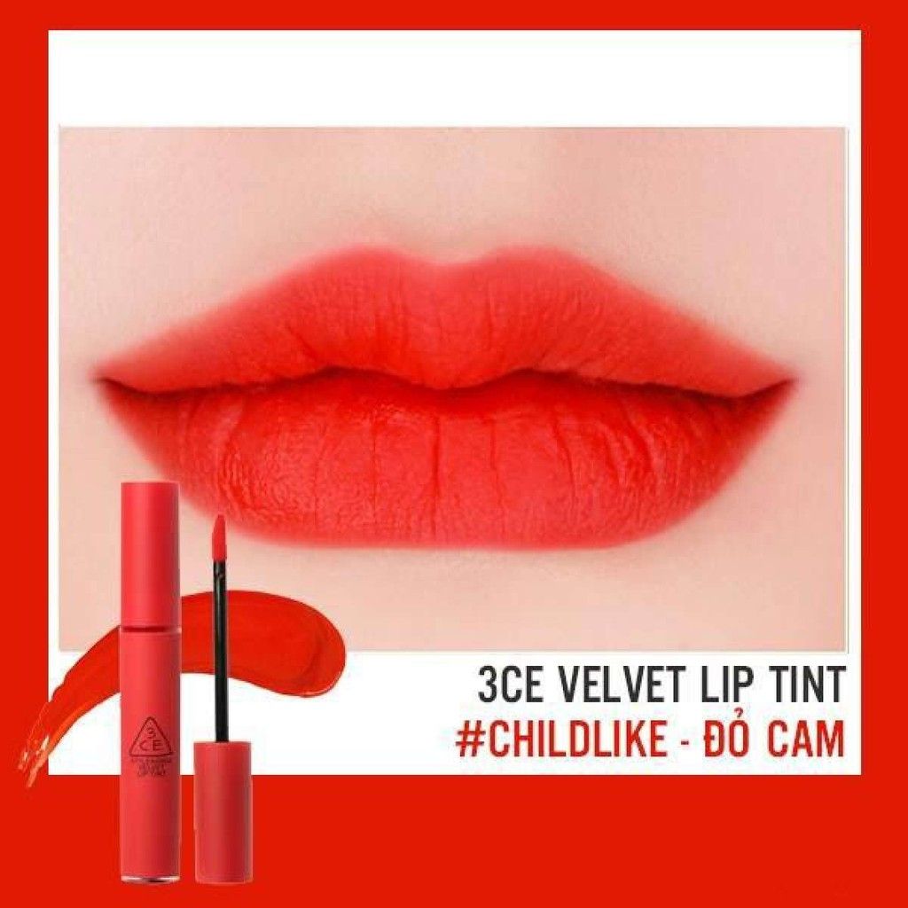 Son Kem Lì 3CE Velvet Lip Tint 4g