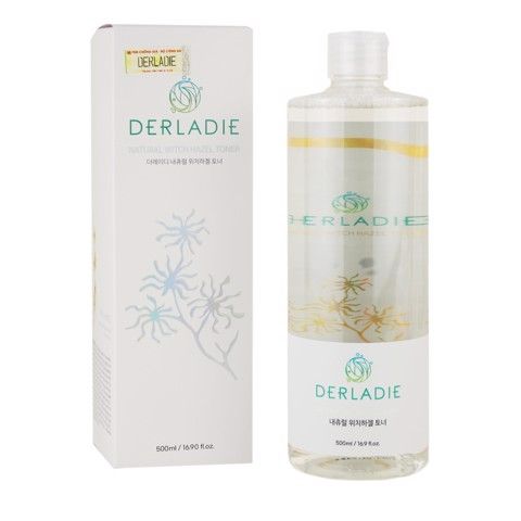 Nước Hoa Hồng Dưỡng Ẩm, Kháng Viêm, Kiềm Dầu Và Hỗ Trợ Làm Giảm Mụn Toner DerLadie 500ml