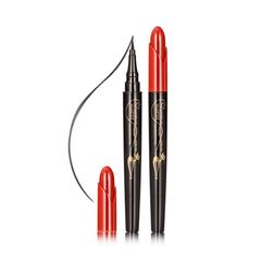 Bút Kẻ Mắt Nước Siêu Mảnh Sivanna Color Deep Black Xpress Rose Cat Eyeliner Pencil