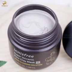 Mặt Nạ Đất Sét Innisfree Super Volcanic Pore Clay 2X 100ml