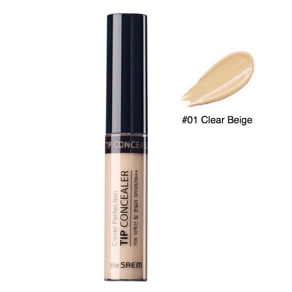 Kem Che Khuyết Điểm The Saem Cover Perfection Tip Concealer