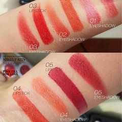 Set Son Môi Và Phấn Mắt Nee Cara Eyeshadow & Lipstick N402