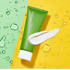 Sữa Rửa Mặt Bùn Naruko Tea Tree Purifying Clay Mask & Cleanser 120g (xanh)