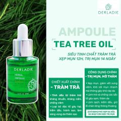 Tinh Chất Tràm Trà Dành Cho Da Mụn Derladie Herbal Ampoule For Blemish 30ml