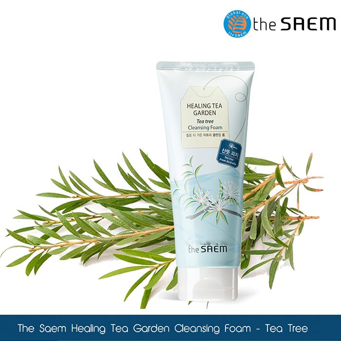 Sữa Rửa Mặt The Saem Healing Tea Garden Cleansing Foam 150ml