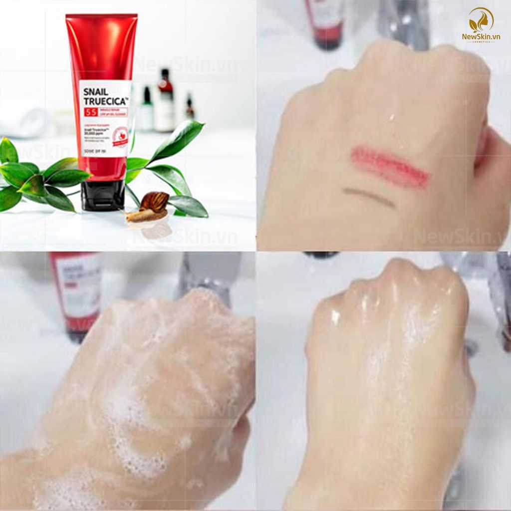 Sữa Rửa Mặt Some By Mi Snail Truecica Miracle Repair Low pH 5.5 Gel Cleanser 100ml