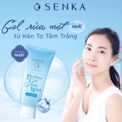 Gel Rửa Mặt Senka Perfect Gel Gentle Wash 100g