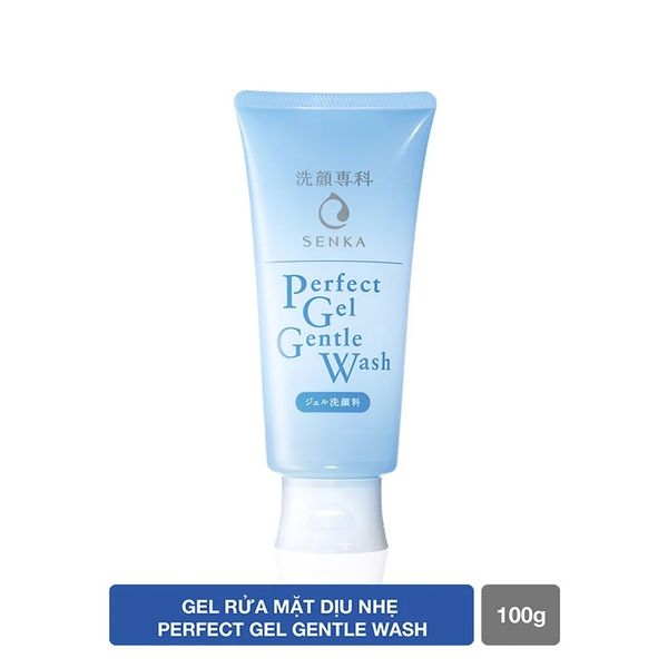 Gel Rửa Mặt Senka Perfect Gel Gentle Wash 100g