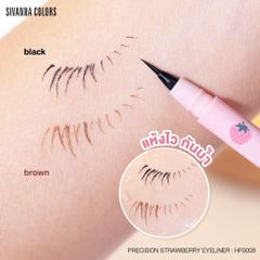 Bút Kẻ Mắt Đầu Siêu Mảnh Sivanna Color Strawberry Eyeliner