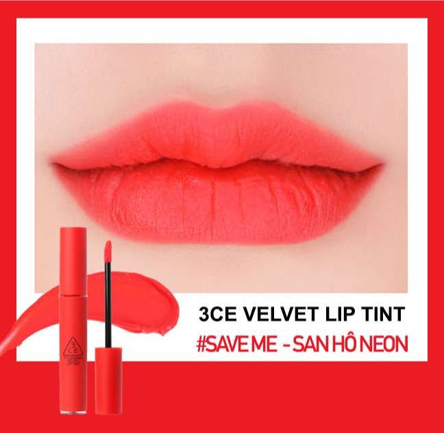 Son Kem Lì 3CE Velvet Lip Tint 4g