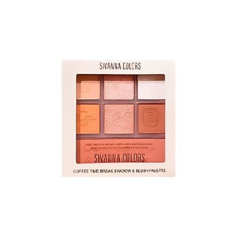 Bảng phấn mắt Sivanna Colors Time Break Shadow & Blush Palette HF151