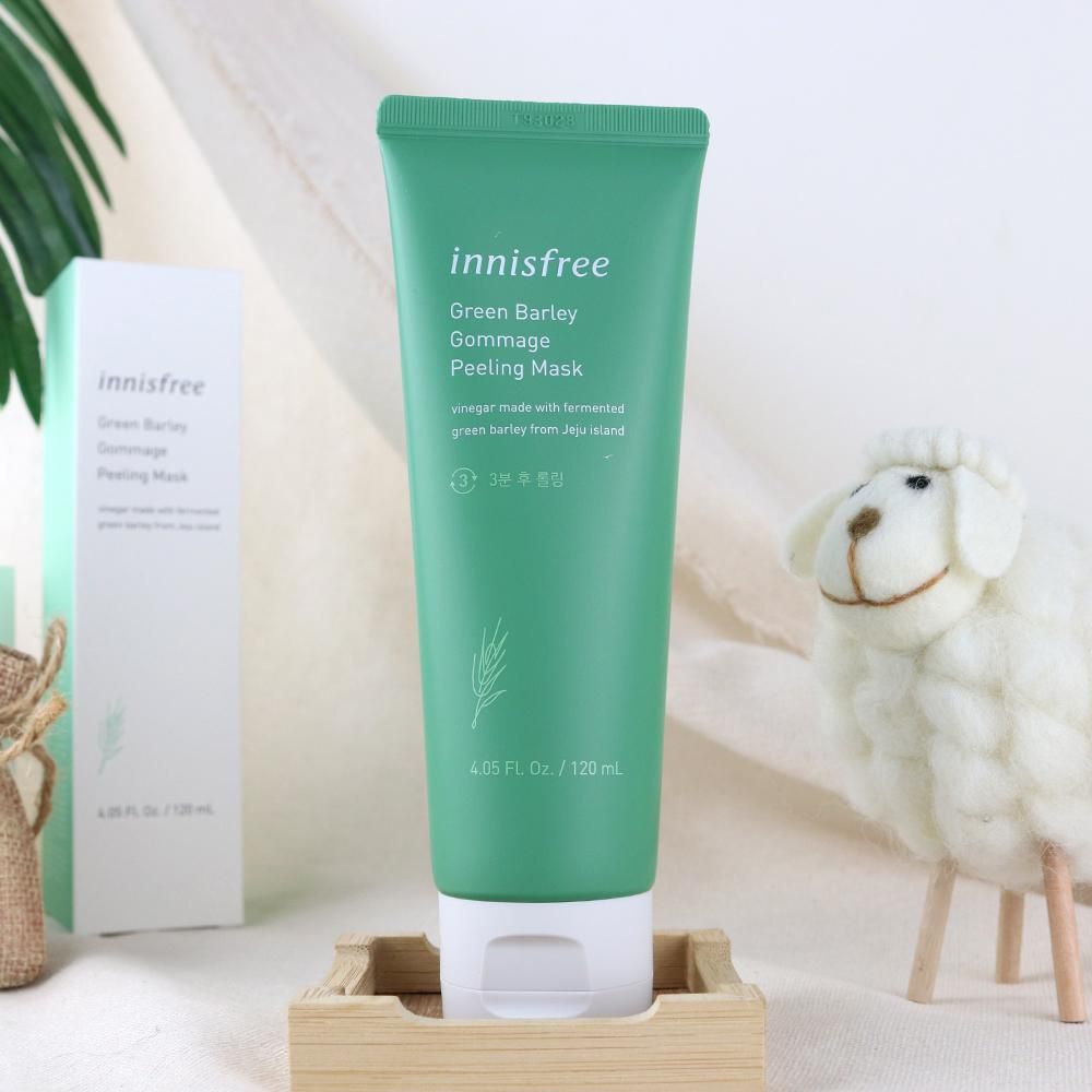 Mặt Nạ Tẩy Tế Bào Chết Innisfree Green Barley Gommage Peeling Mask