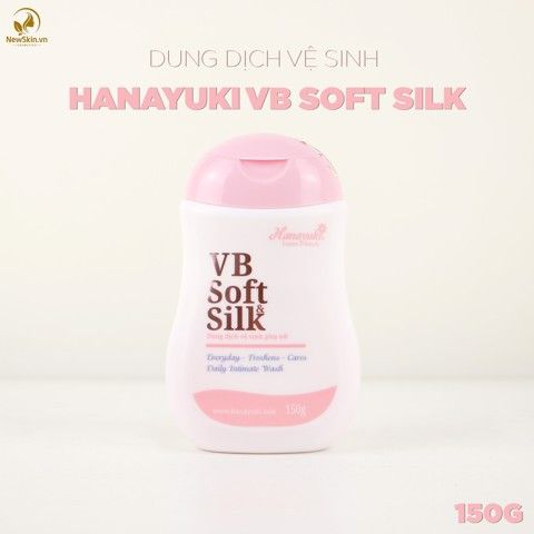 Dung Dịch Vệ Sinh Hanayuki VB Soft Silk 150g ( hồng)
