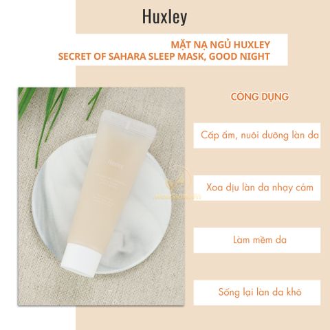 Mặt Nạ Ngủ Huxley Secret Of Sahara Sleep Mask, Good Night 30g