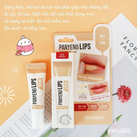 Son Tẩy Tế Bào Chết Môi Labocare Pan+Eno Lips Scrub 10ml