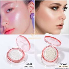 Phấn Bắt Sáng Ánh Nhũ Siêu Lấp Sivanna Colors Blooming Illuminating Bake