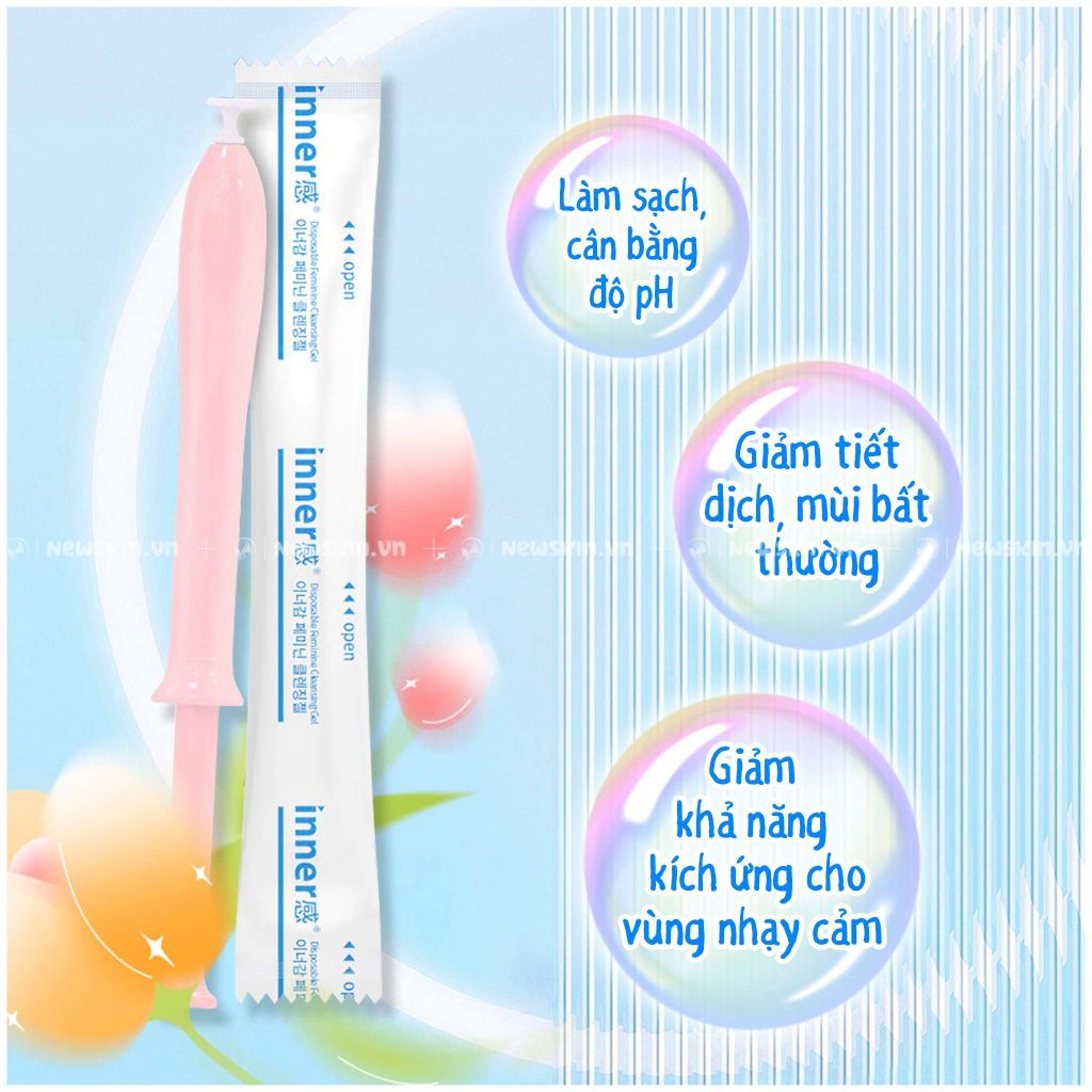 Gel Dưỡng Đa Năng INNER Disposable Feminine Gel ( Màu Xanh)