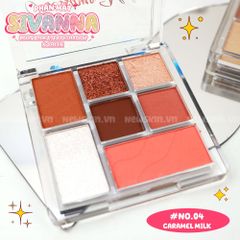 Bảng Phấn Mắt Sivanna Colors Obsessions Multi Palette