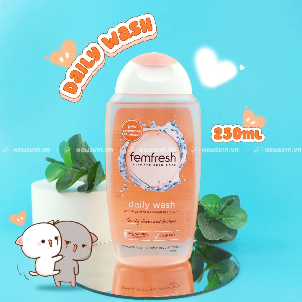 Dung Dịch Vệ Sinh Phụ Nữ Femfresh Intimate Skin Care UK 250ml