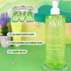 Sữa Rửa Mặt SVR Sebiaclear Gel Moussant - Gluconolactone