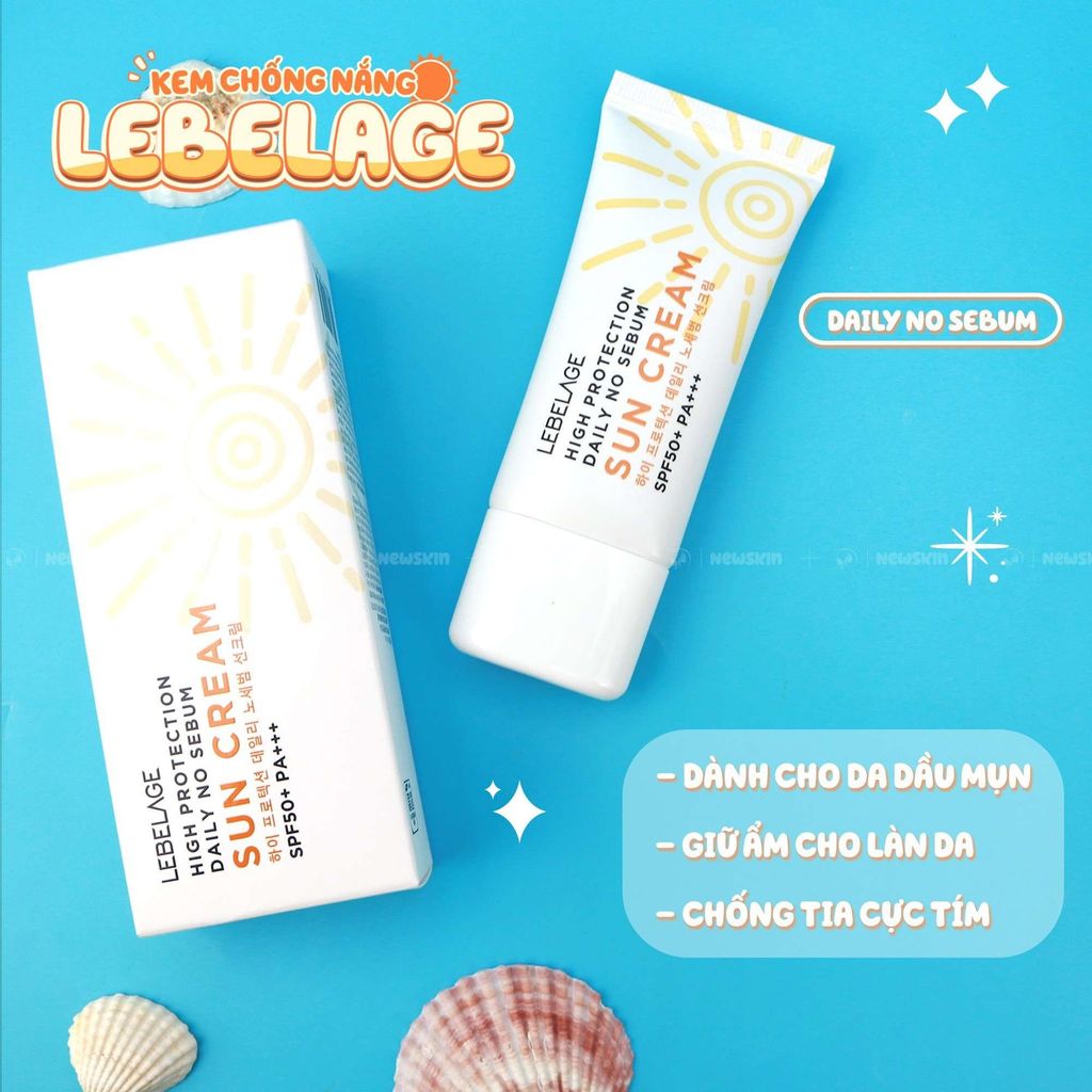 Kem Chống Nắng Lebelage High Protection Sun Cream SPF 50+ PA+++