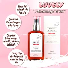 Tinh Dầu Dưỡng Tóc Raip R3 Argan Hair Oil