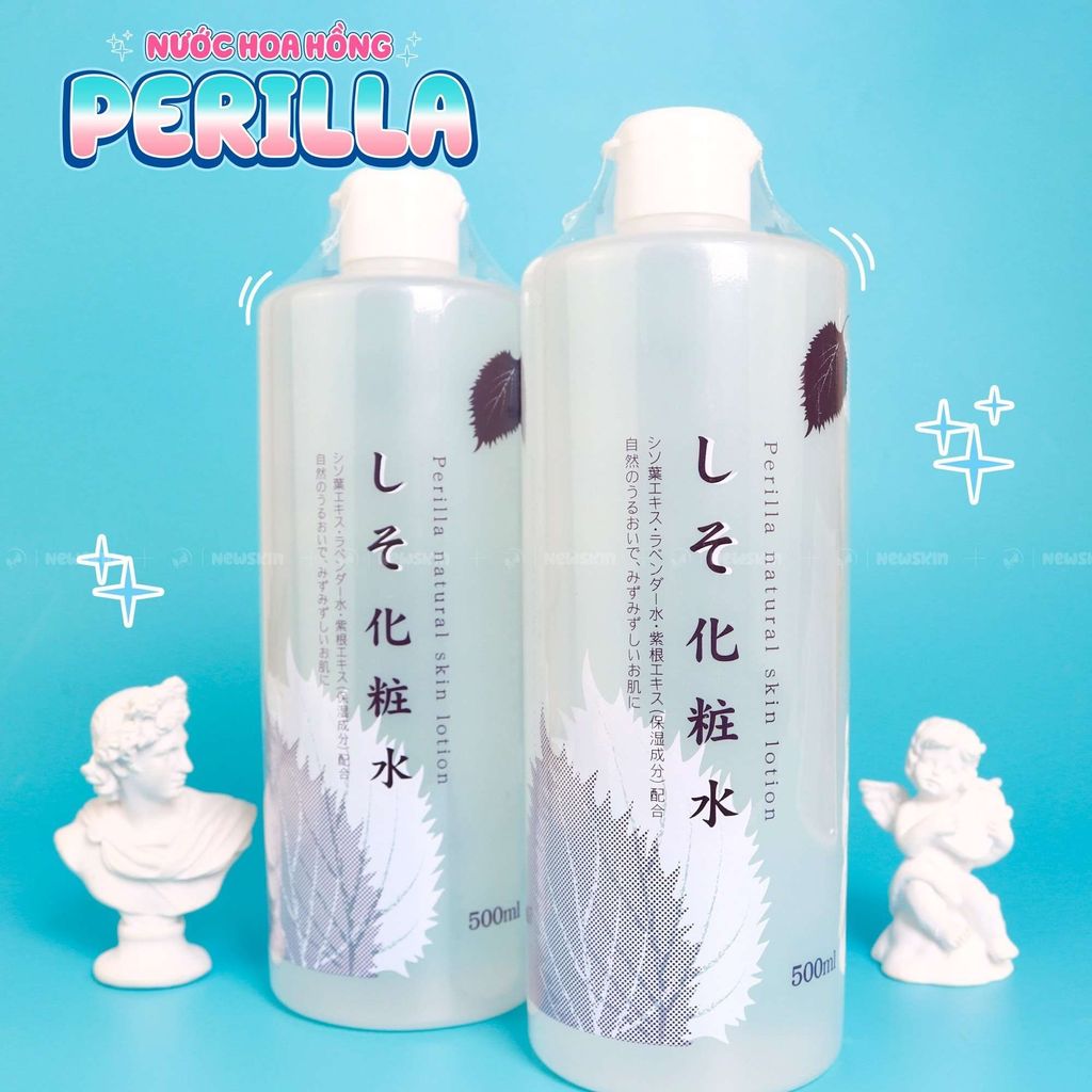 Nước Hoa Hồng Tía Tô Perilla Natural Skin Lotion 500ml