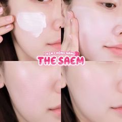 Kem Chống Nắng The Saem Eco Earth Pink Sun Cream SPF50+ PA++++ (50g)