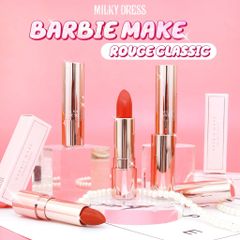 Son Thỏi Lì Milky Dress Barbie Make Rouge Classic