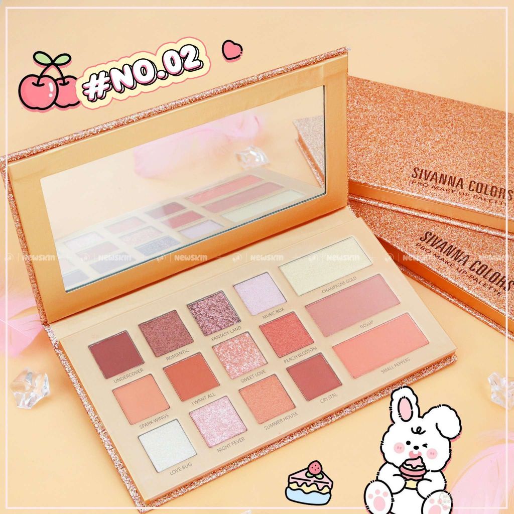 Bảng Phấn Mắt Sivanna Pro Makeup Palette HF2009