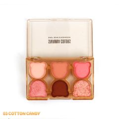 Phấn mắt 6 ô Sivanna Colors Baby Bear Eyeshadow  HF134