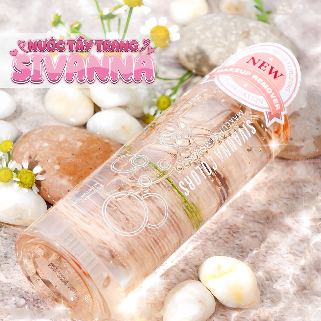 Tẩy trang Sivanna Colors Botanical Moisturizing Makeup Remover