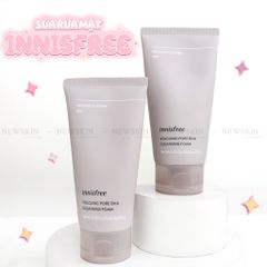 Sữa Rửa Mặt Se Khít Lỗ Chân Lông, Giảm Bã Nhờn Innisfree Volcanic BHA Pore Cleansing Foam