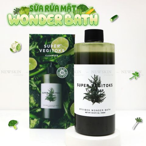 Sữa Rửa Mặt Rau Củ Sủi Bọt Byvibes Wonder Bath Super Vegitoks Cleanser