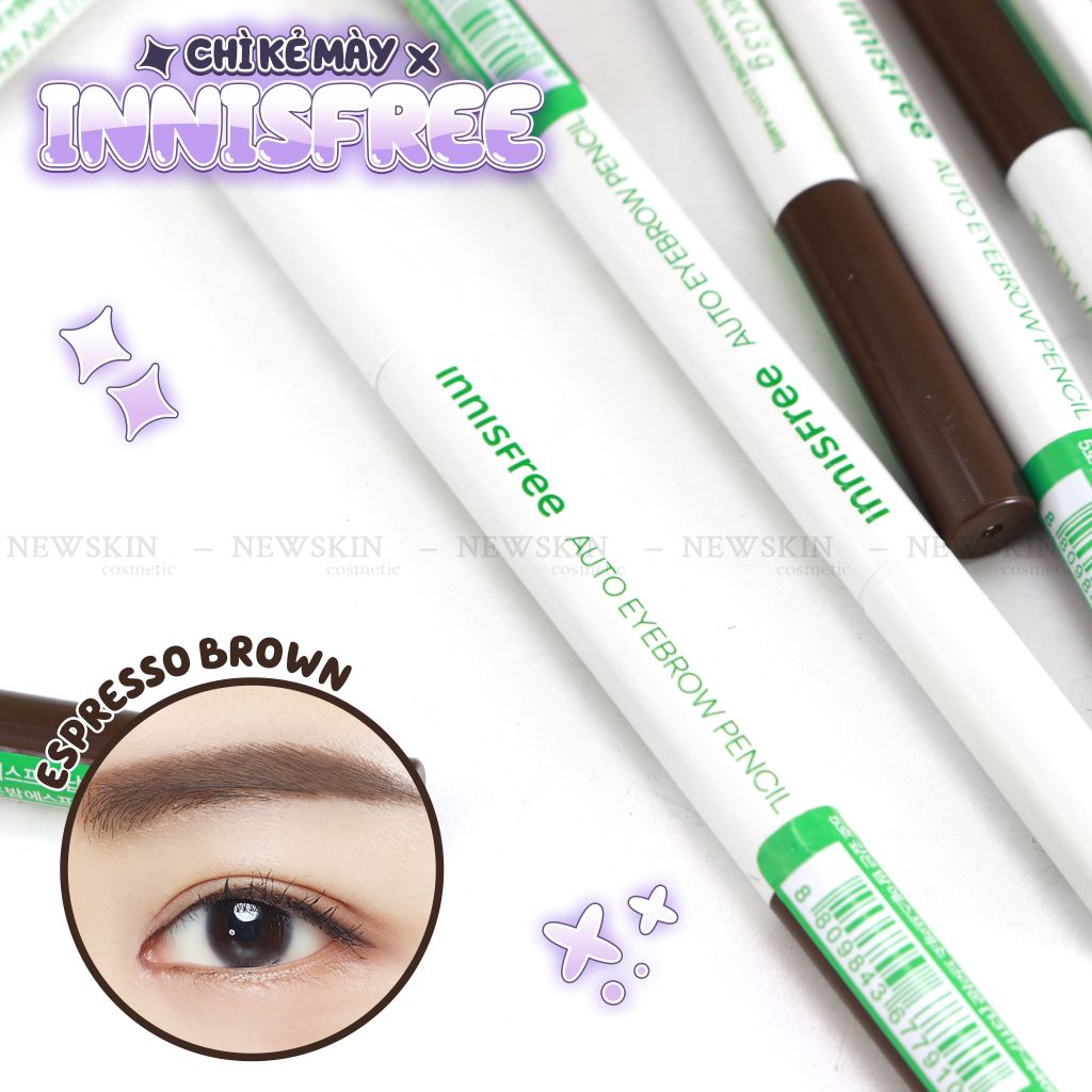 Chì Kẻ Mày Innisfree Auto Eyebrow Pencil 03