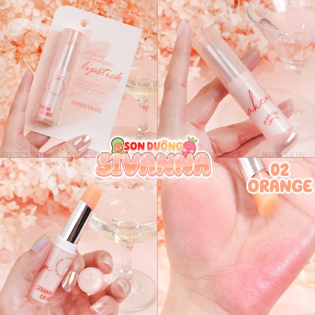 Son dưỡng Sivanna Colors Changing Lipstick Seavenna Shengins HF5113