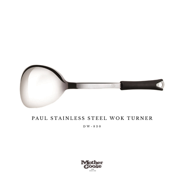  PAUL STAINLESS STEEL WOK TURNER 
