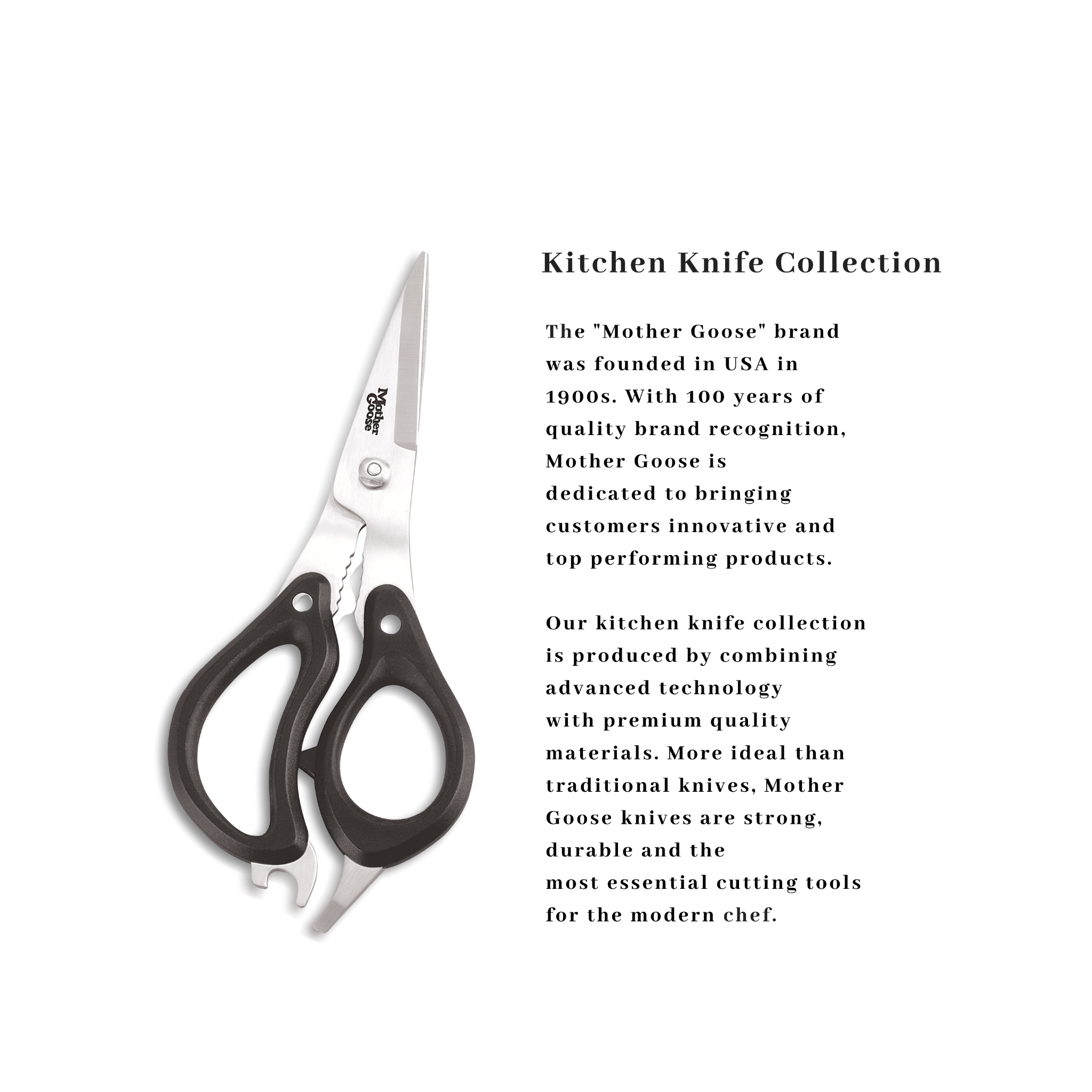  MOV STEEL MULTI-PURPOSE KITCHEN SHEAR 