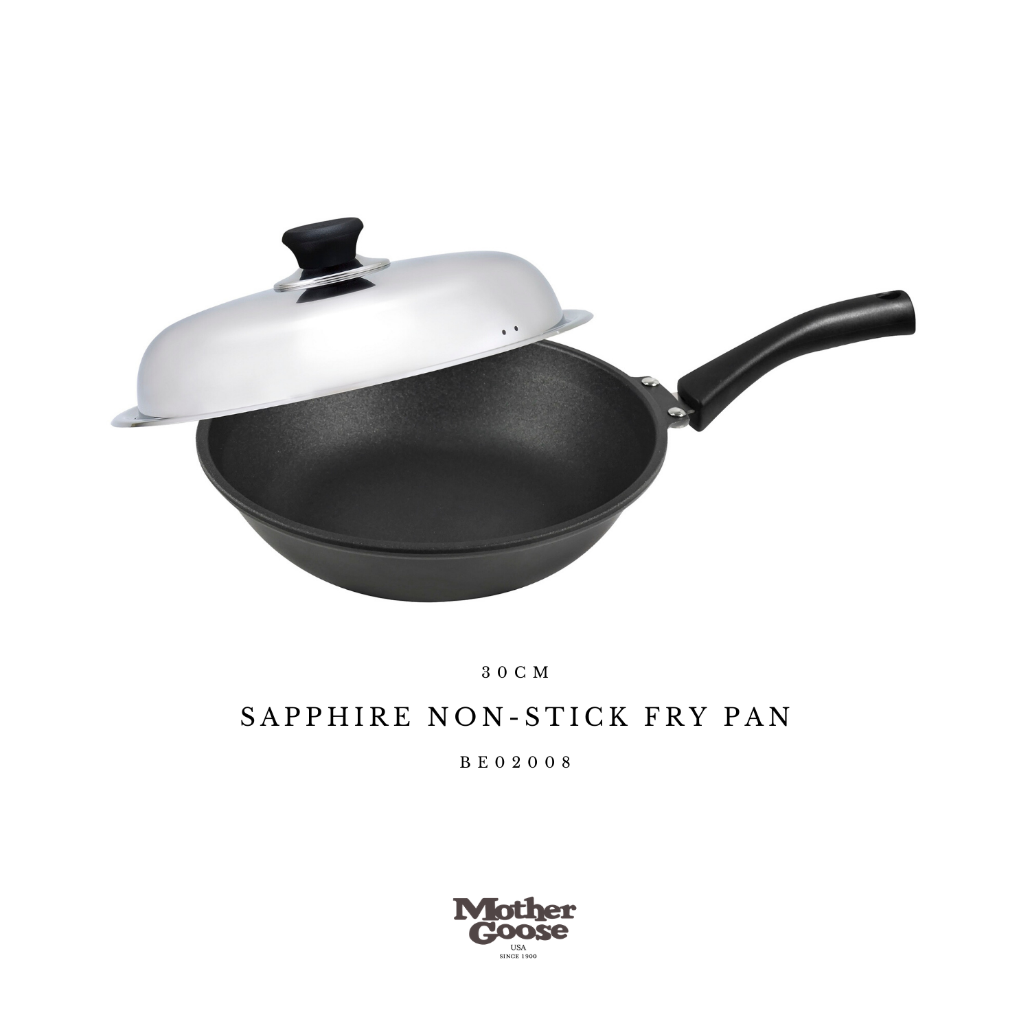 SAPPHIRE NON-STICK FRY PAN 30CM