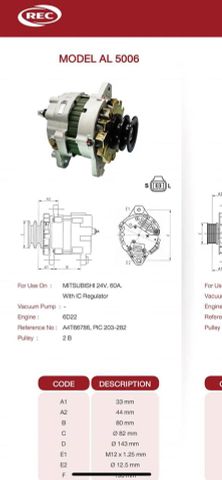  15T - Rec ThaiLan (MODEL AL 5006) 