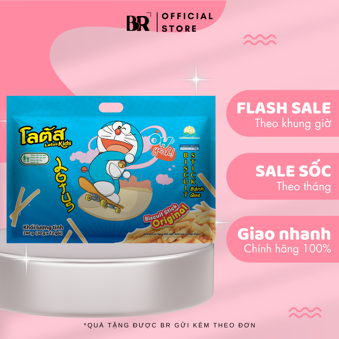 Bánh Que Lotus Kids Vị Truyền Thống Dorkbua 20g VN