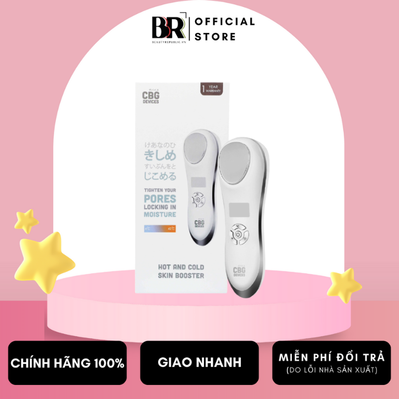 Máy Hỗ Trợ Đẩy Tinh Chất Dưỡng Da Nóng Lạnh CBG