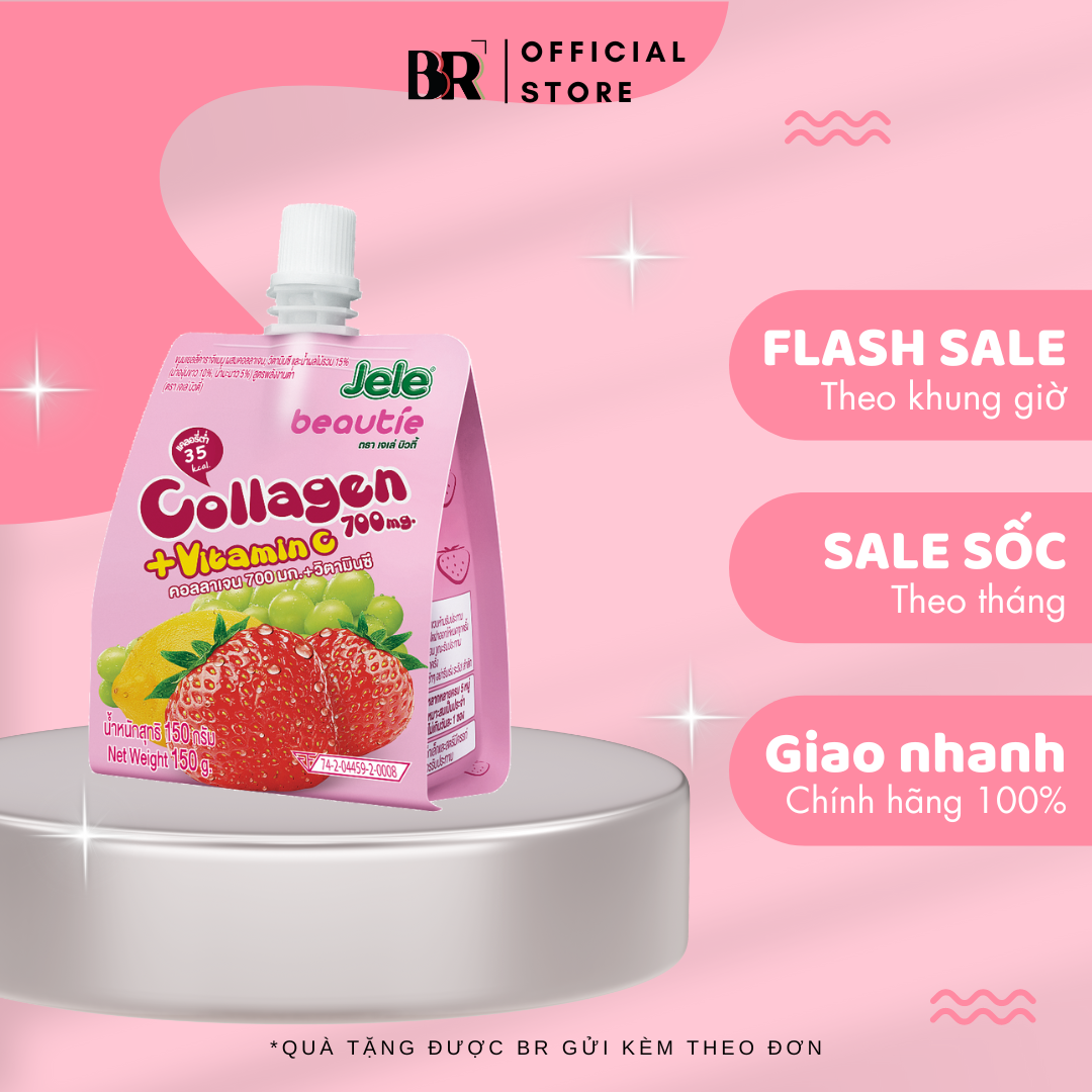 Nước Ép Trái Cây Thạch Jele Beautie 150g