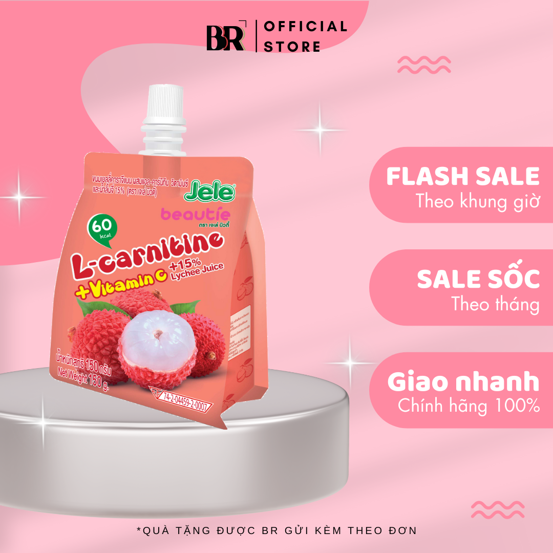 Nước Ép Trái Cây Thạch Jele Beautie 150g