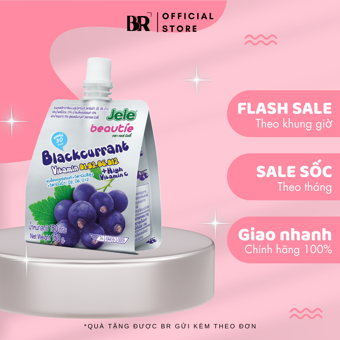 Nước Ép Trái Cây Thạch Jele Beautie 150g
