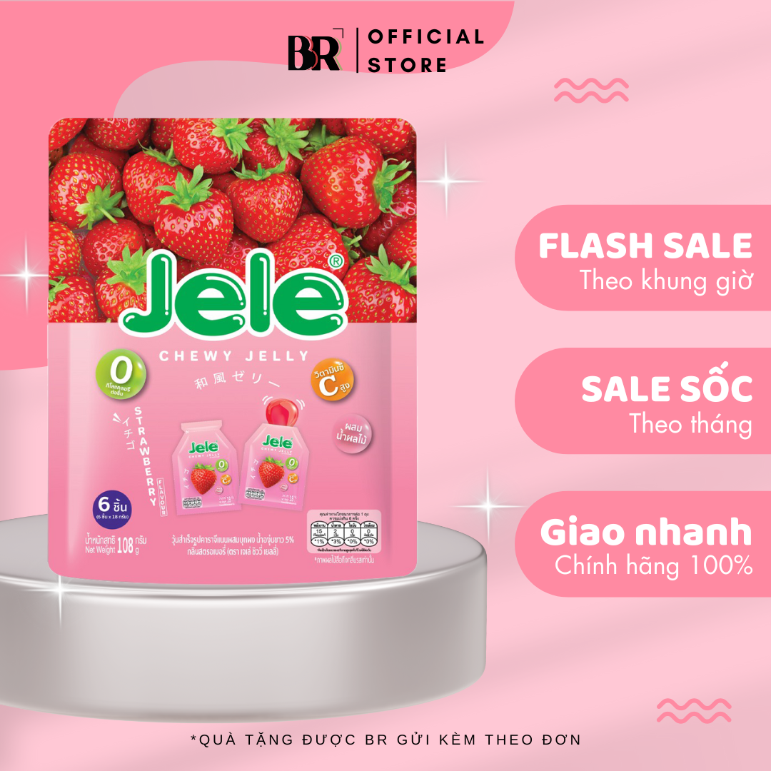 Thạch Trái Cây Konyakku Jele Chewy Jelly 108g