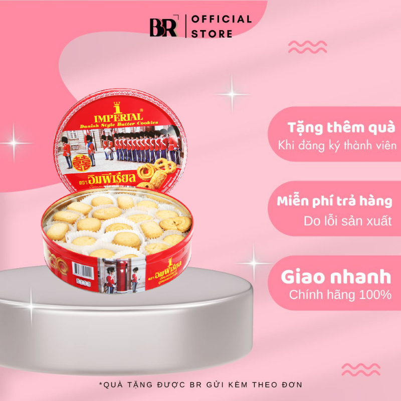 Bánh quy bơ Imperial 500g