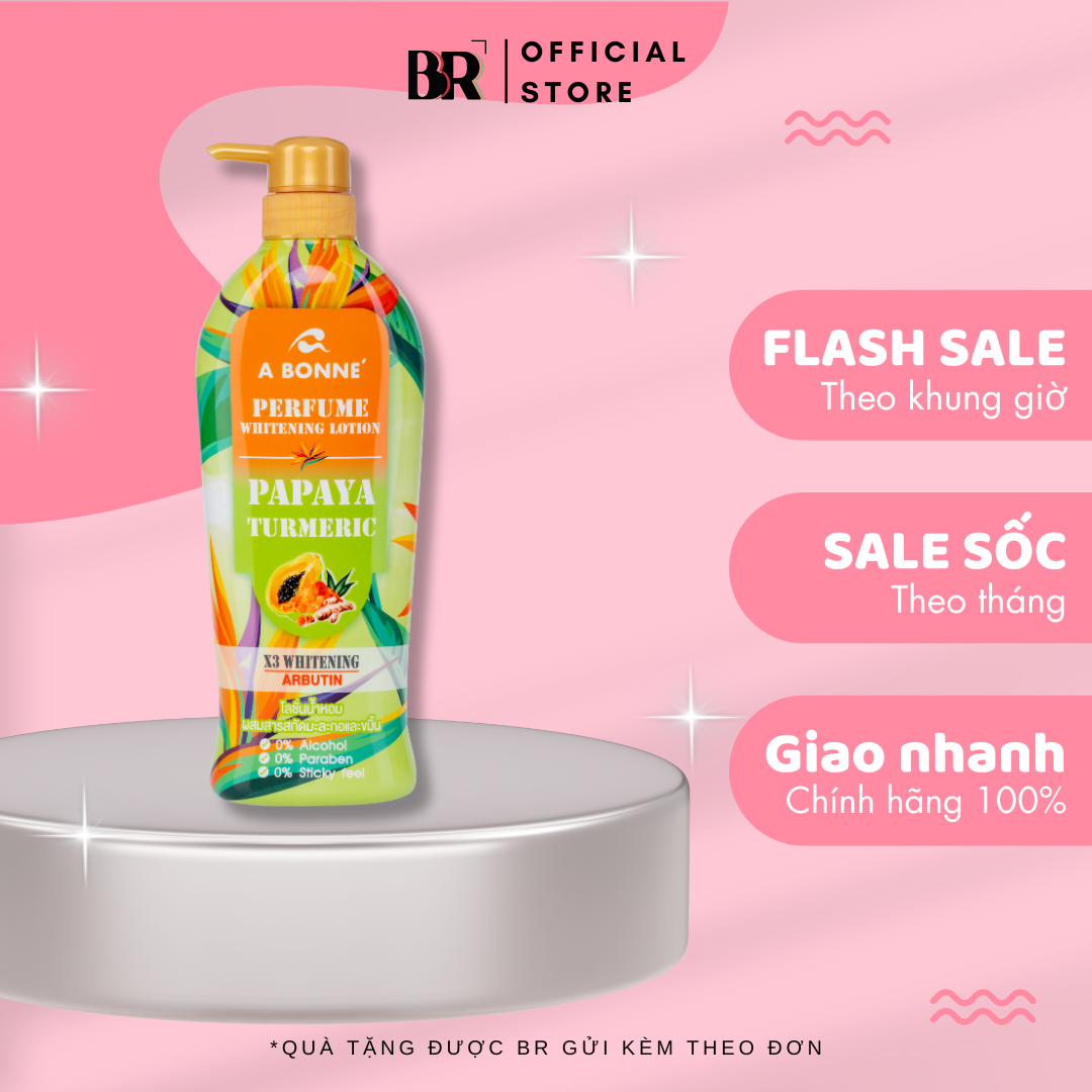 Sữa Dưỡng Hỗ Trợ Trắng Da A Bonne' 500ml/chai